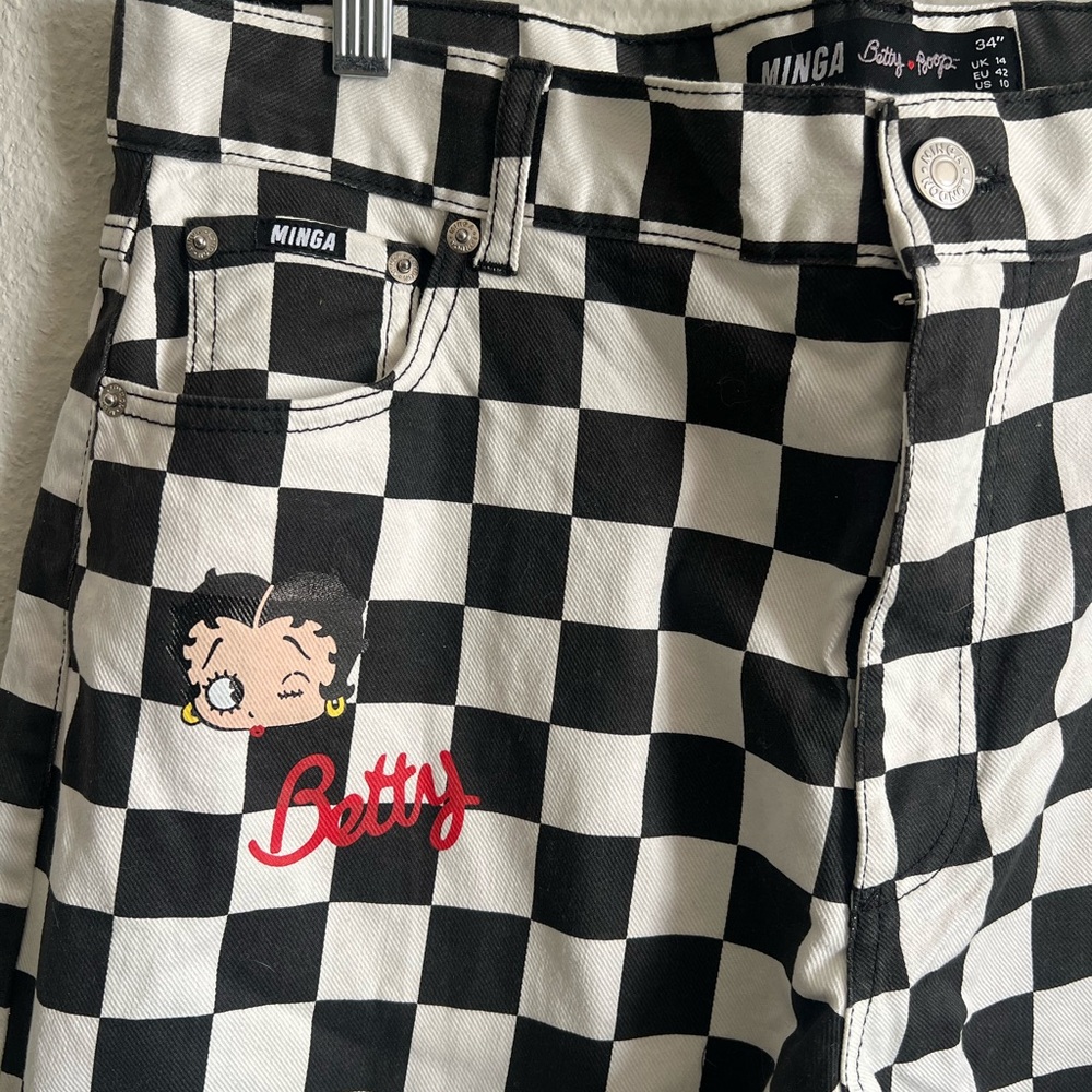 Minga x Betty Boop Jeans - Sz 10